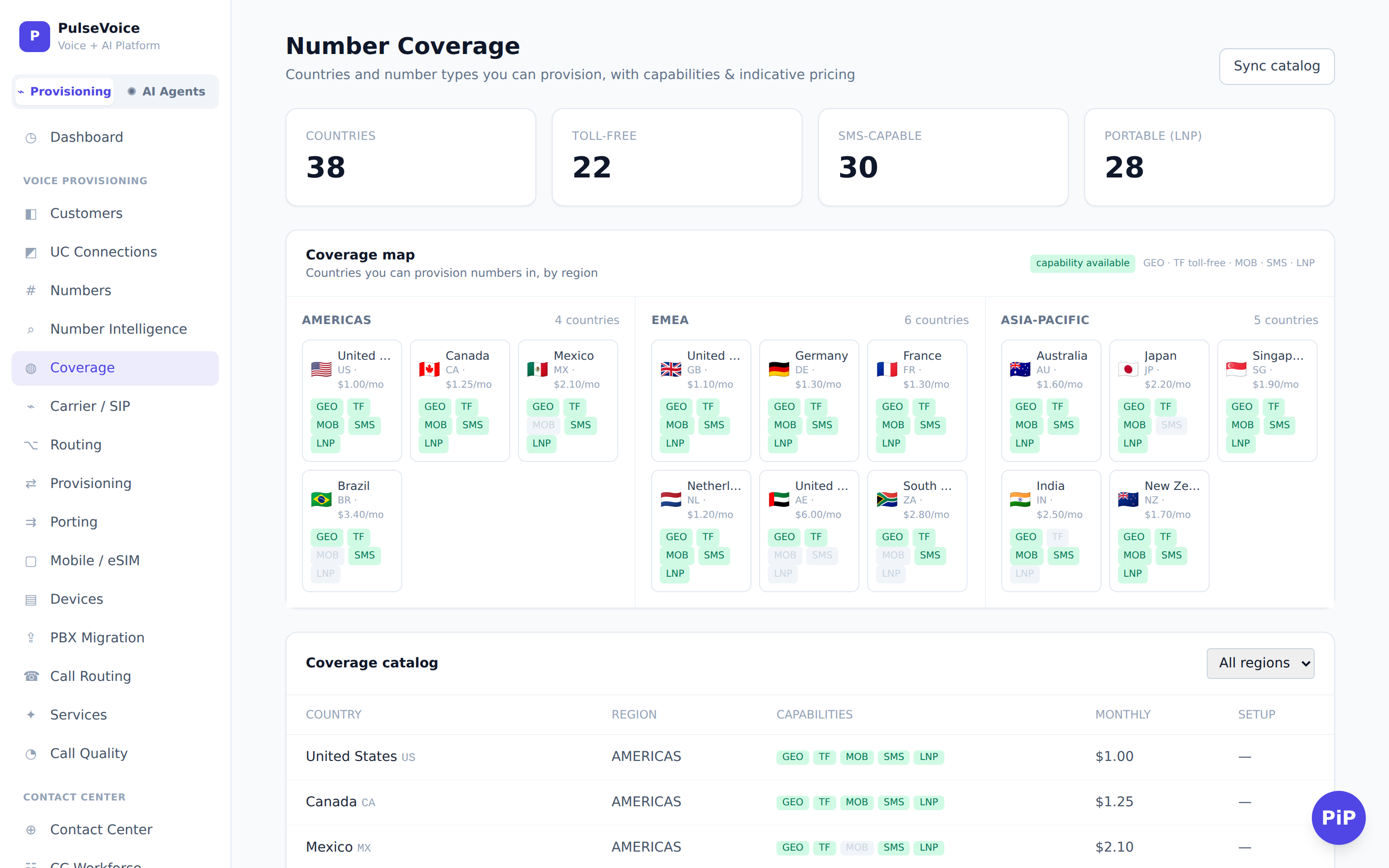 Pulse product screenshot